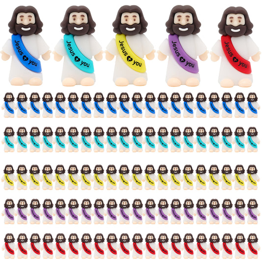 Little Jesus Figures with words