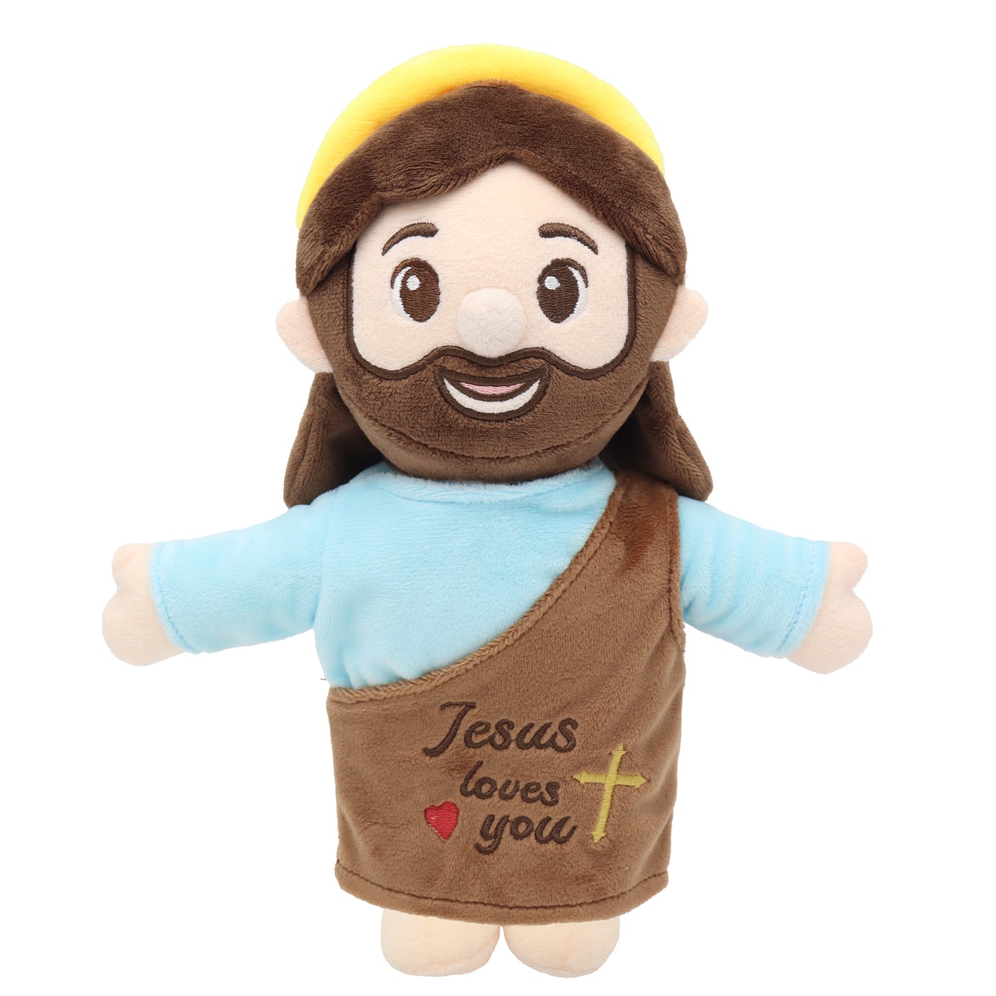 Cute Jesus Plush Toy with Halo