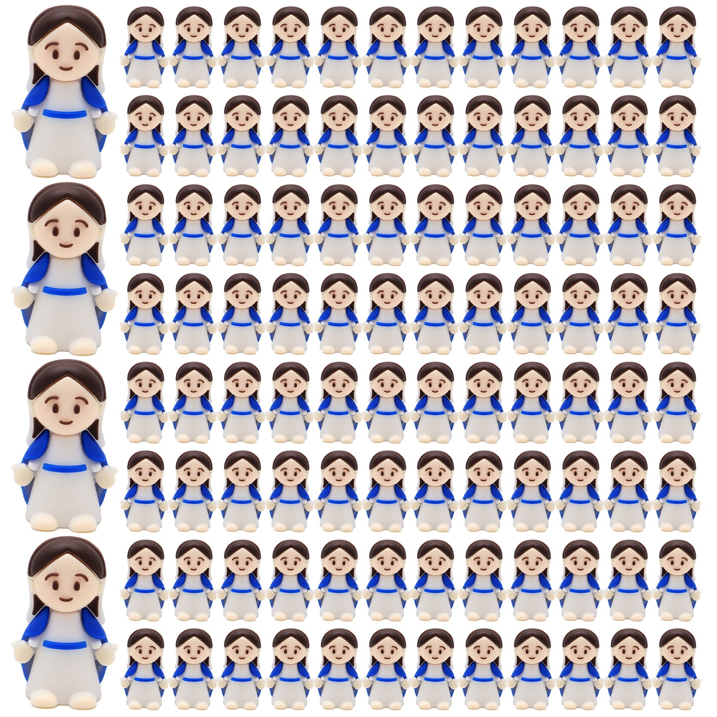Little Virgin Mary Figures