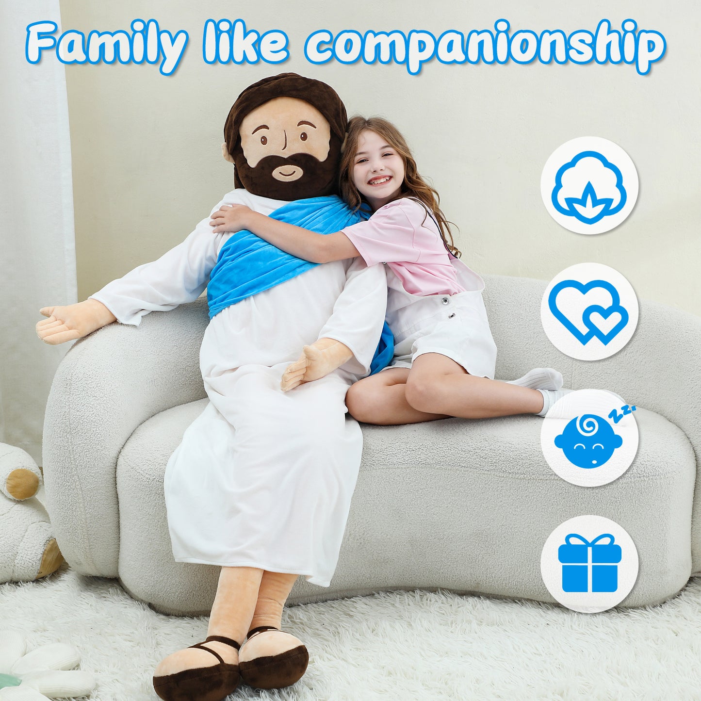 Giant Jesus Plush Toy