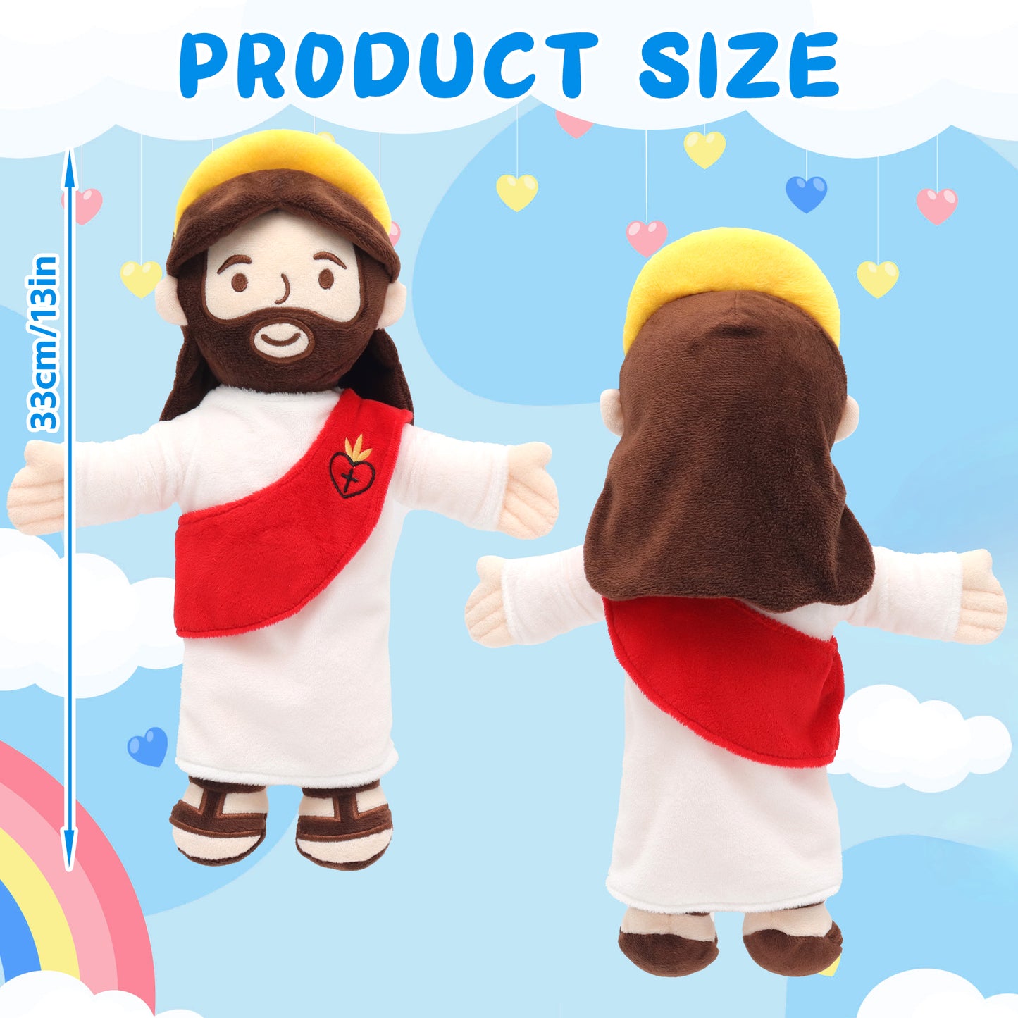 Hug Jesus Plush Toy
