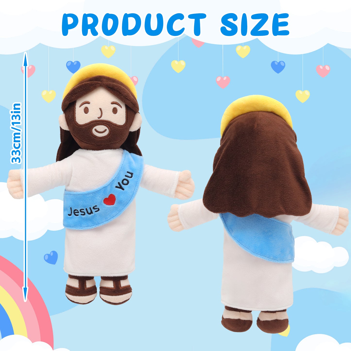Hug Jesus Plush Toy