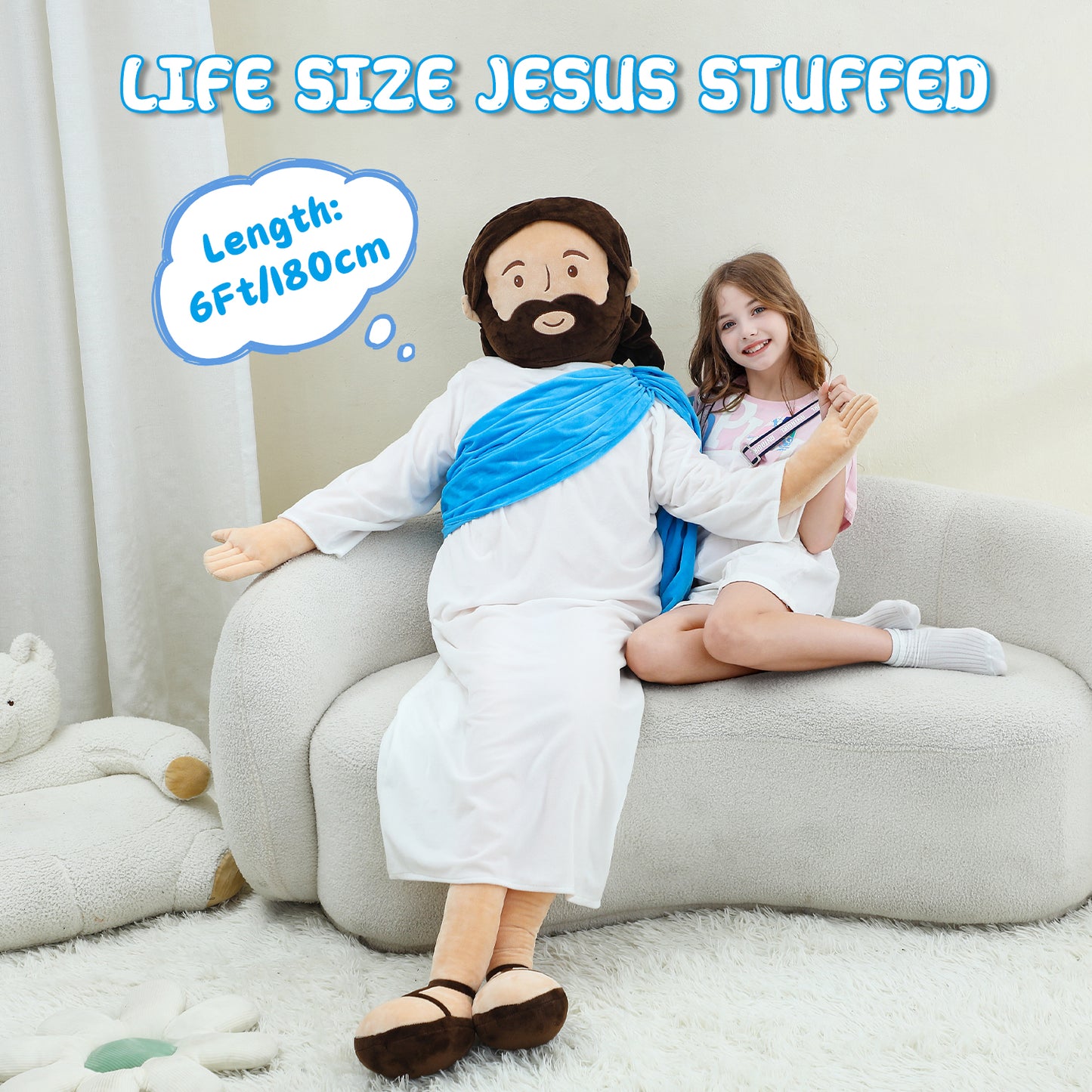 Giant Jesus Plush Toy