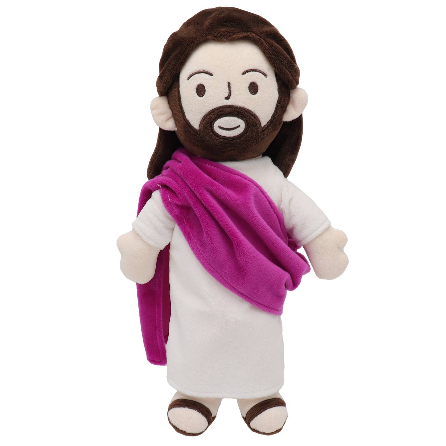 Jesus Plush Toy - Purple/Red/Blue
