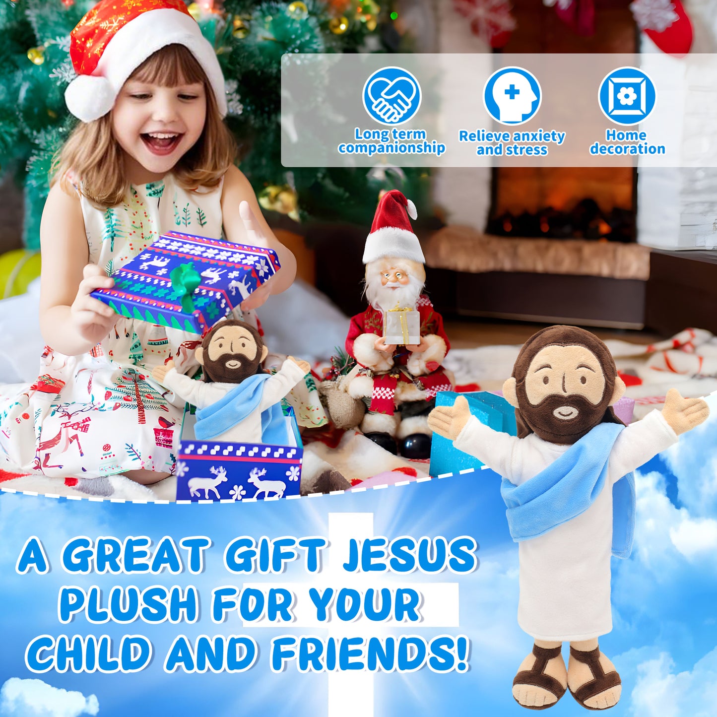 Yelakey 13" Jesus Plush Toy
