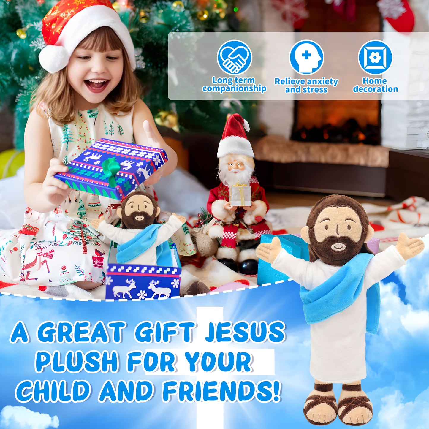 Yelakey 13" Jesus Plush Toy