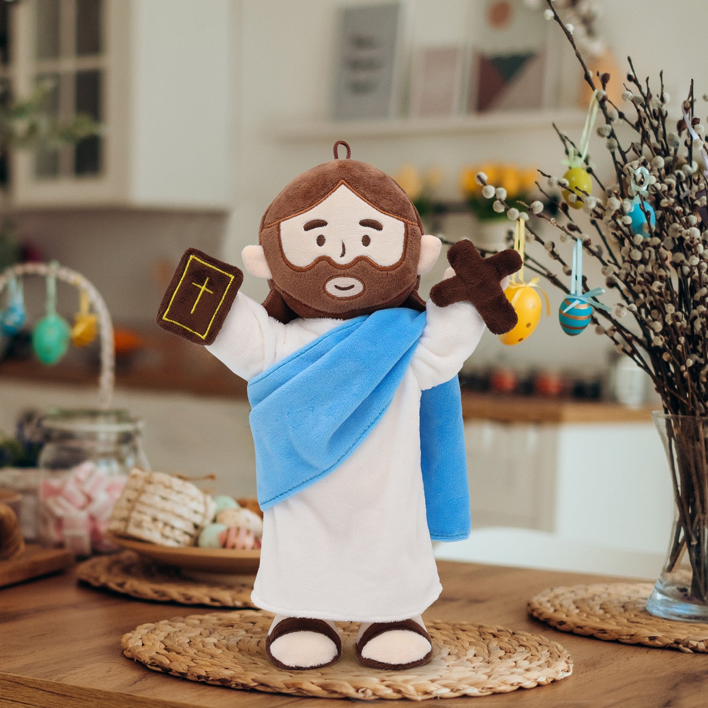 Jesus Plush with Jointed Skeleton