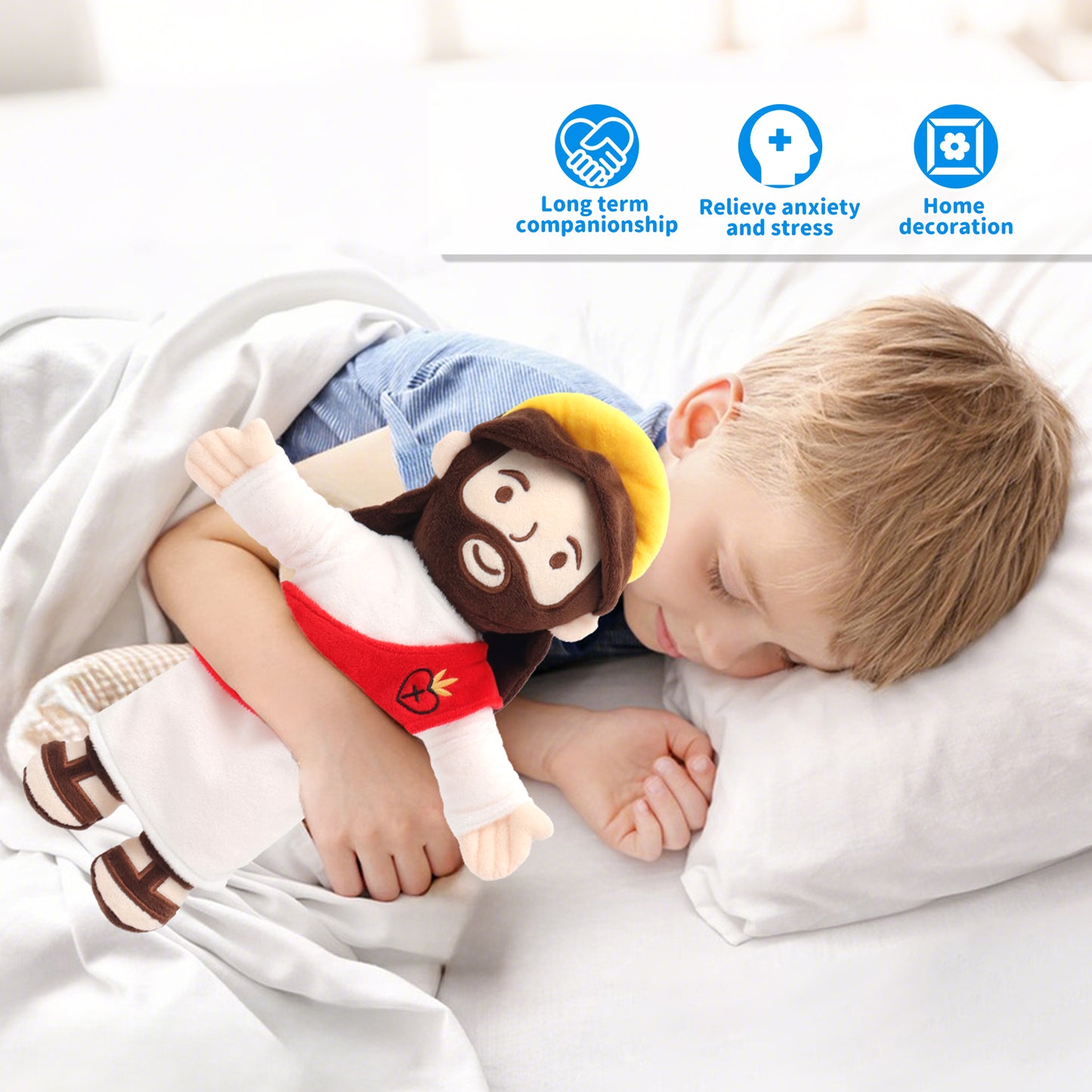 Hug Jesus Plush Toy