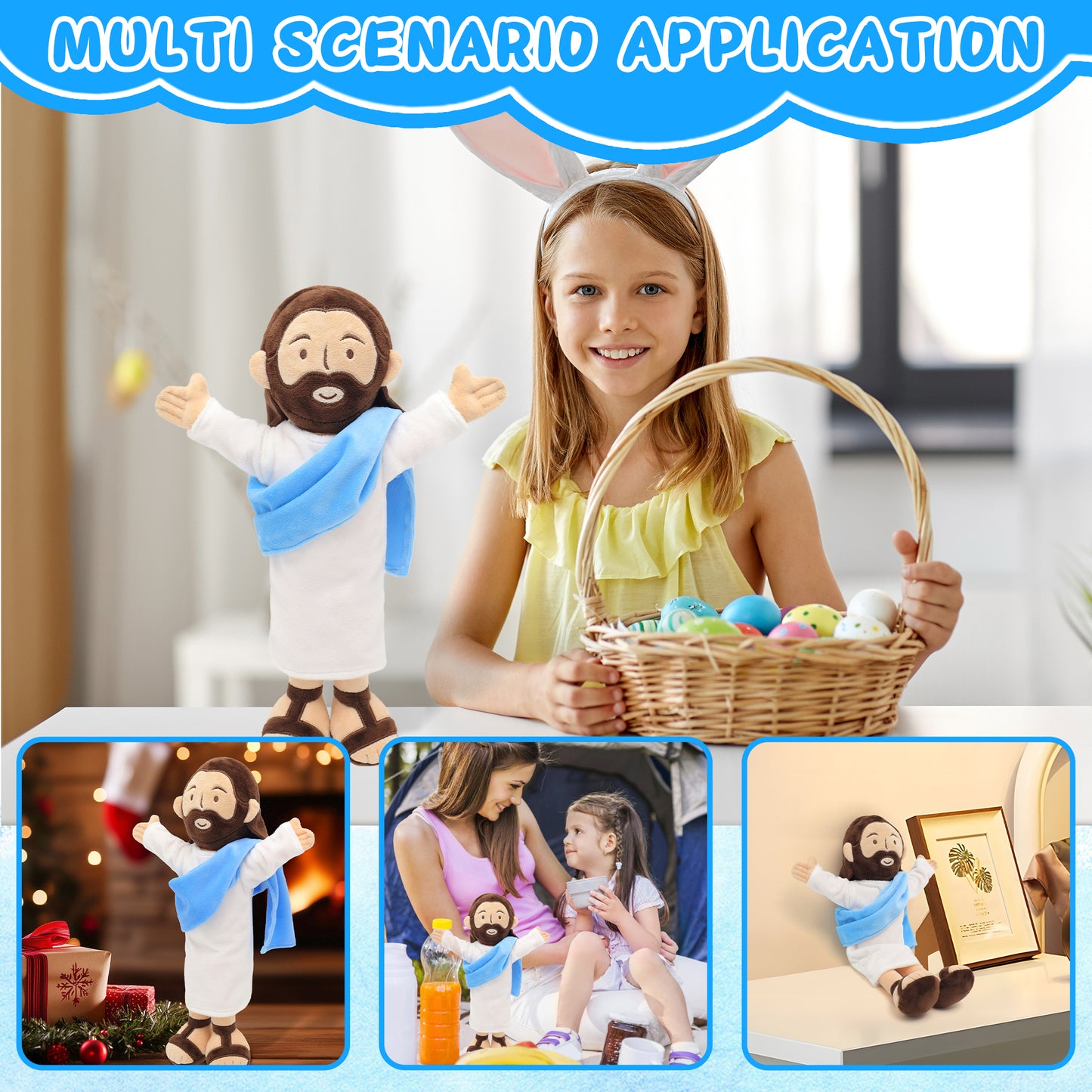 Yelakey 13" Jesus Plush Toy