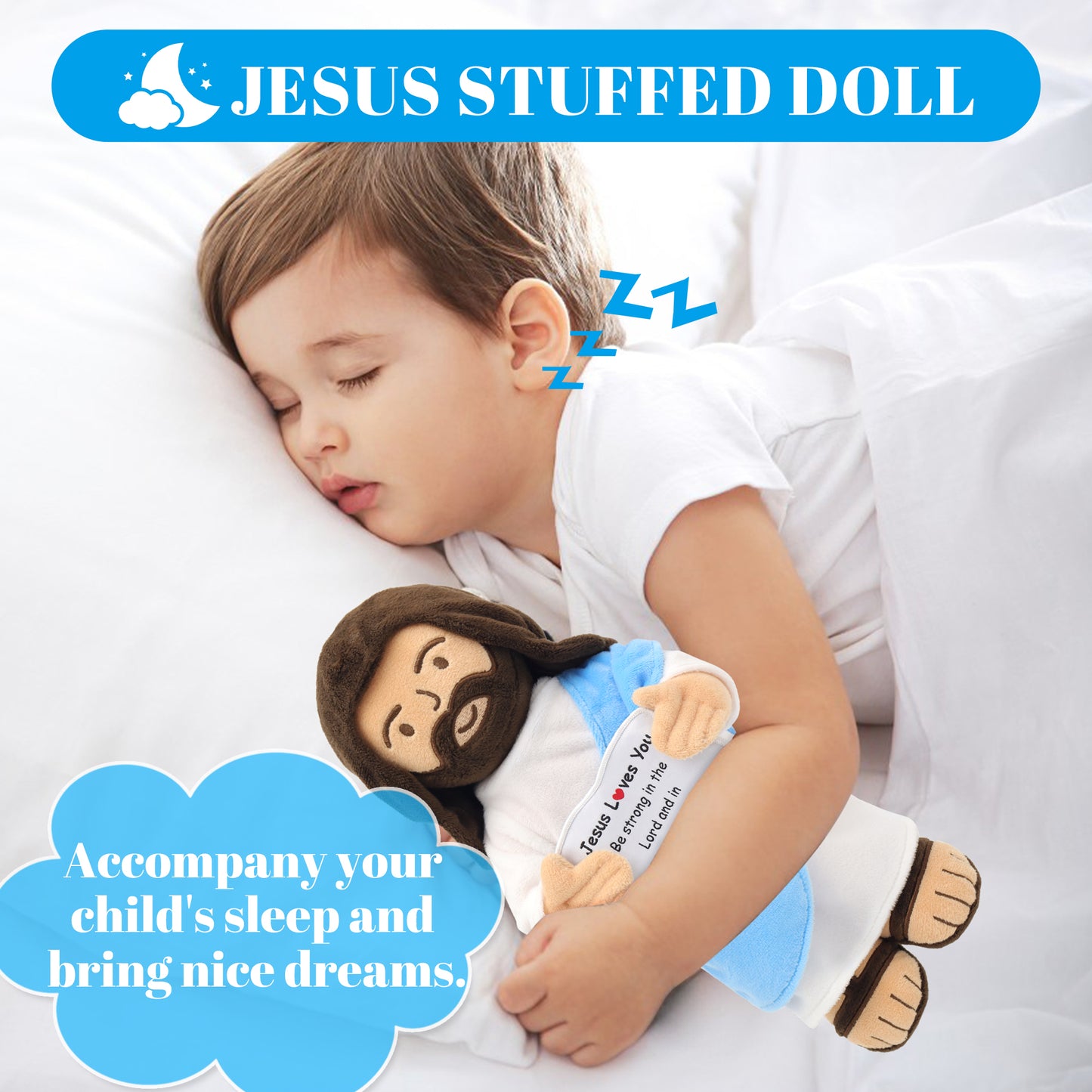 Jesus Plush with Positive Card