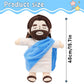 Breathing Jesus Plush Toy-Blue Jesus