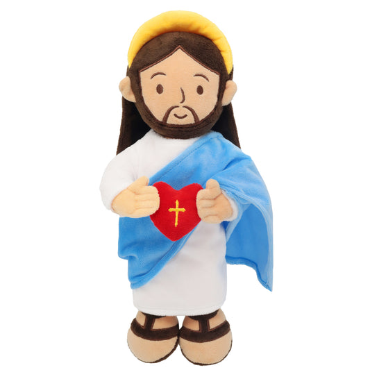 Jesus Plush with NFC Daily Bible Verse