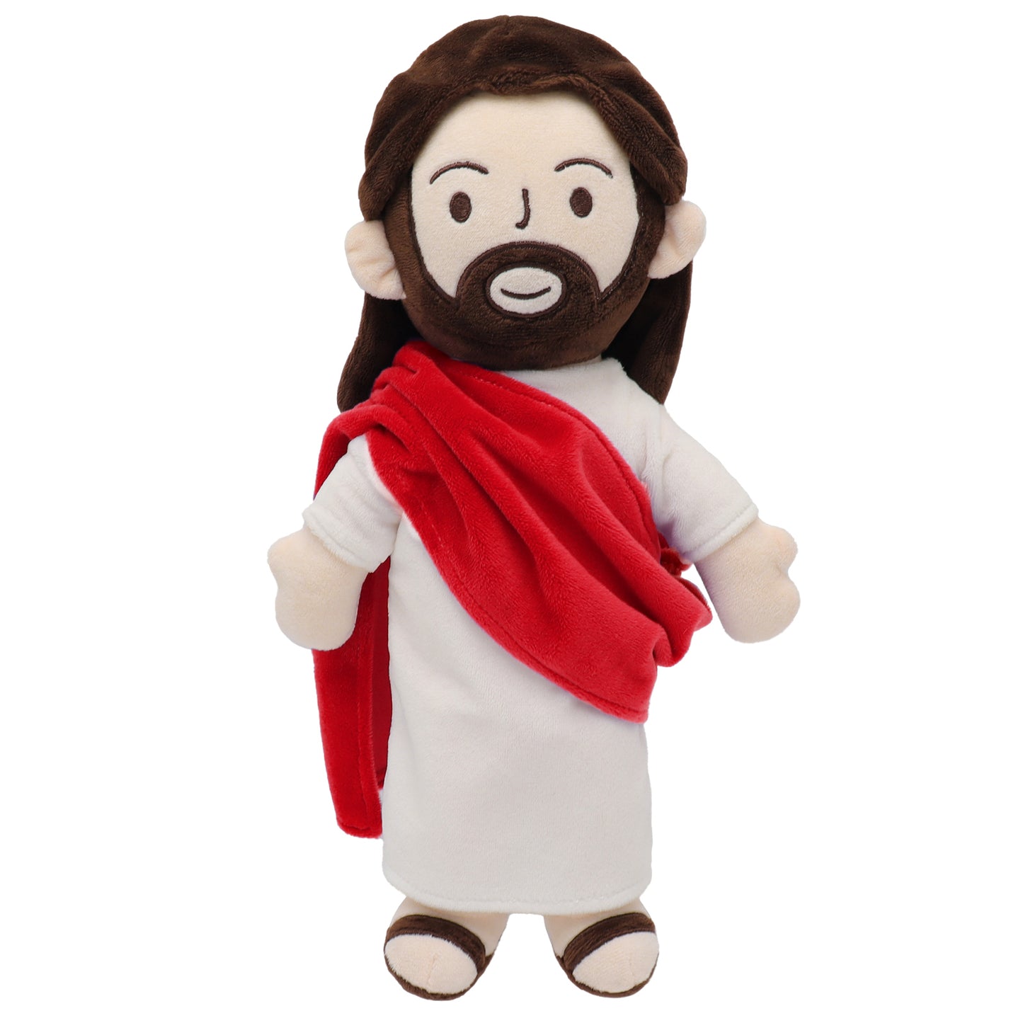 Jesus Plush Toy - Purple/Red/Blue