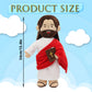 The Talking Jesus Plush Toy-Red(White/Brown)