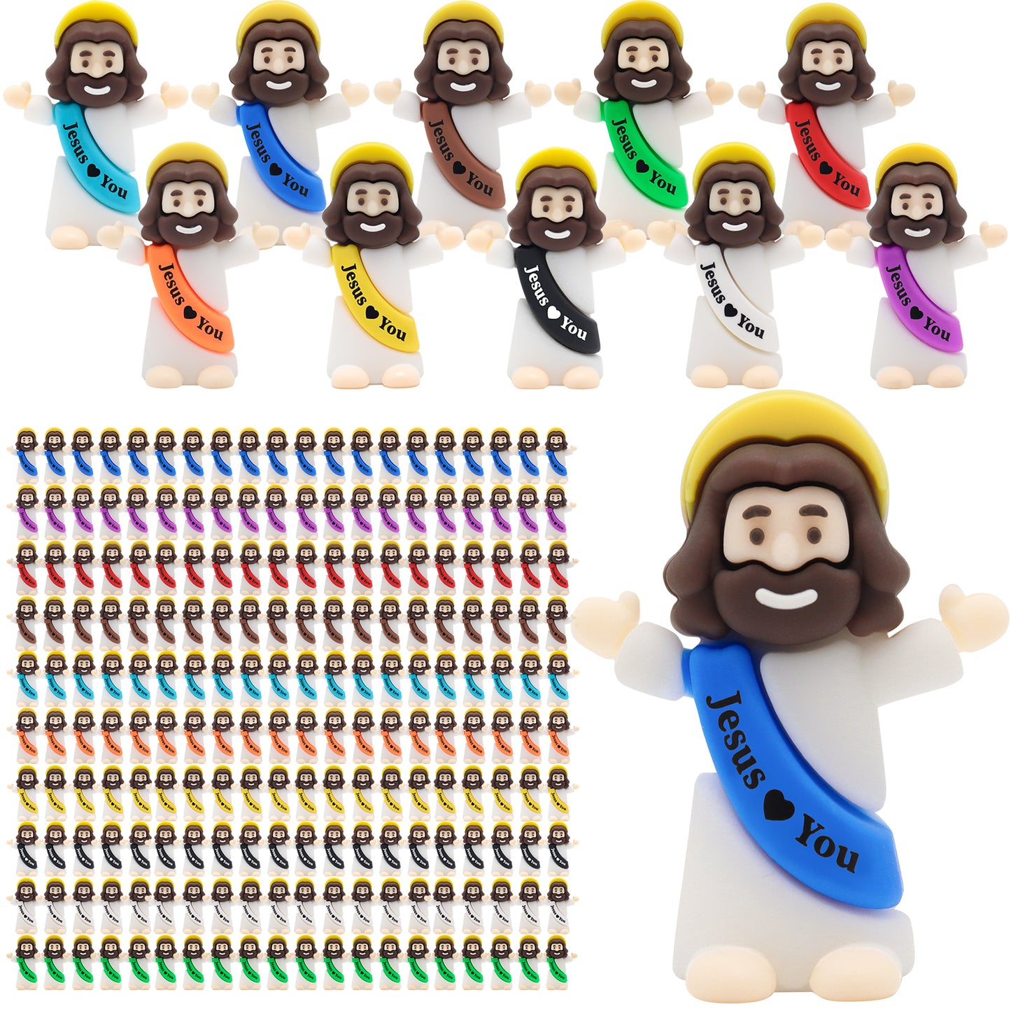 Mini Jesus Figures Jesus Love You