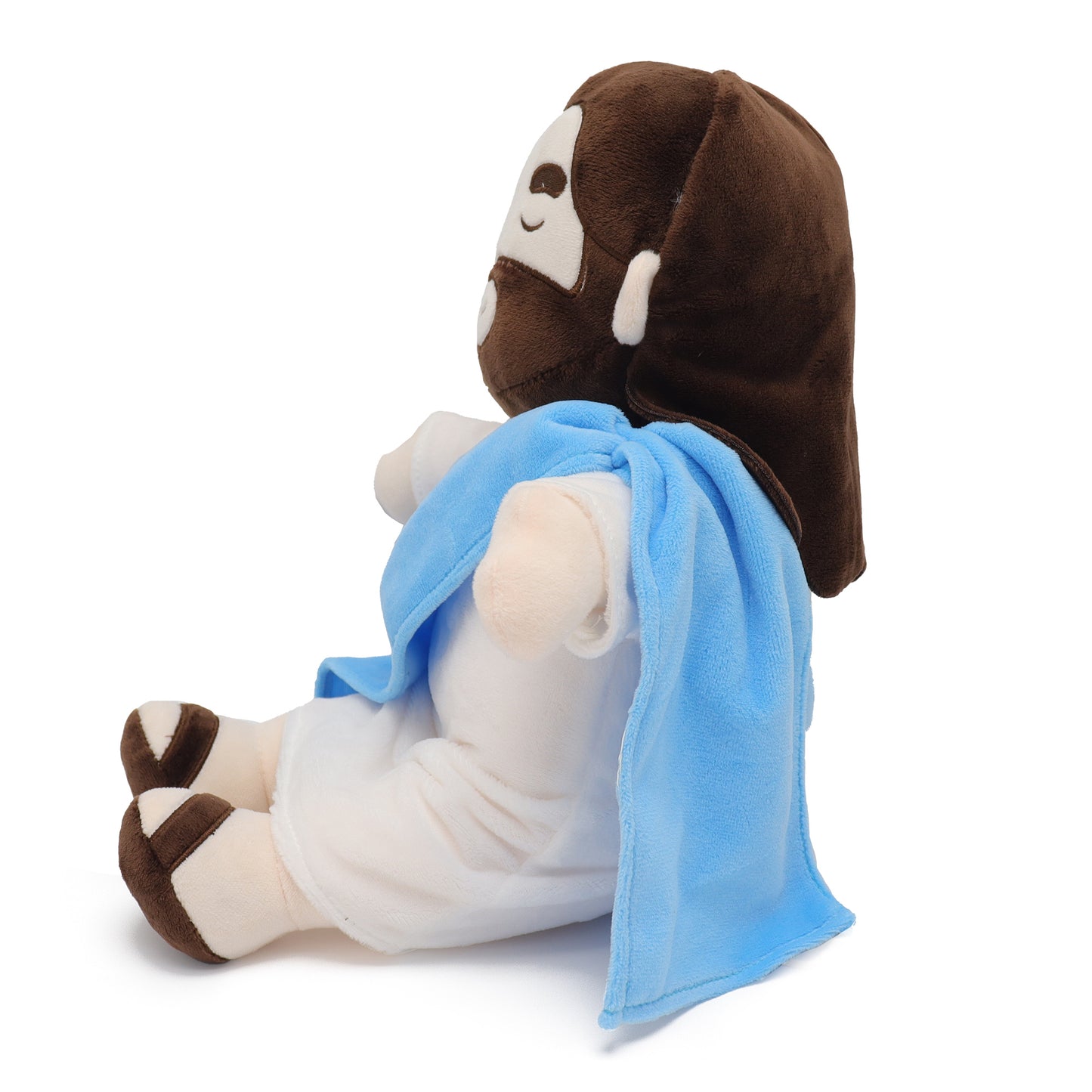 Breathing Jesus Plush Toy-Blue Jesus