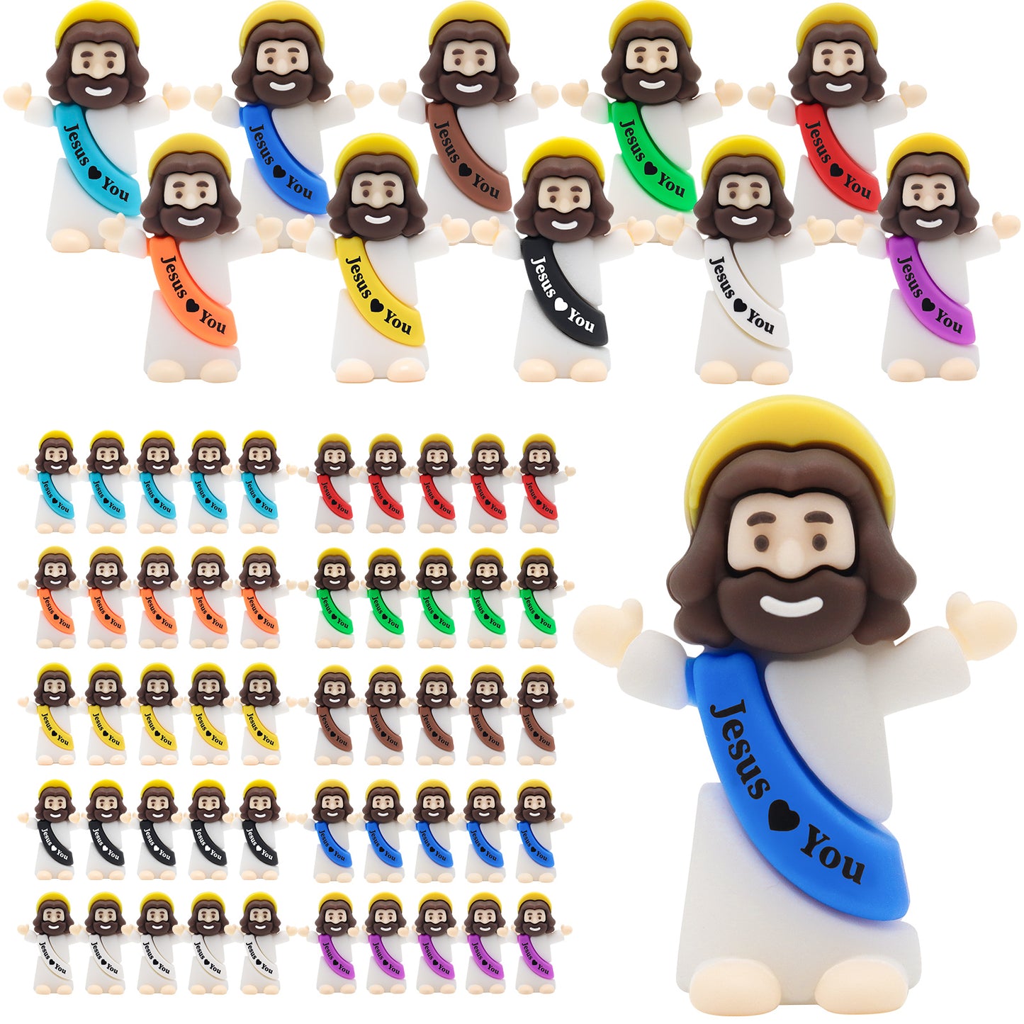 Mini Jesus Figures Jesus Love You