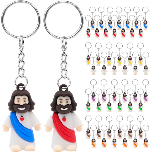Mini Jesus Figures Keychain