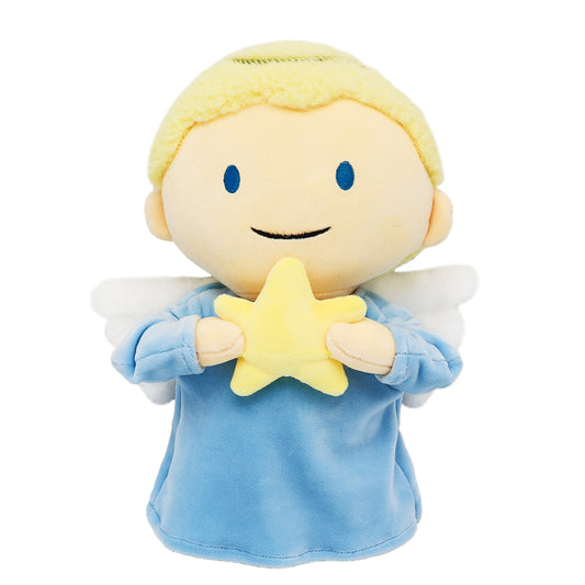 Boy-Guardian Angel Plush Doll with Wings