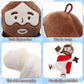 Jesus Plush with Jointed Skeleton-Blue/Red