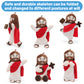 Jesus Plush with Jointed Skeleton-Blue/Red