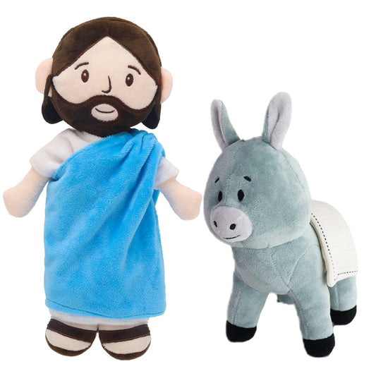 Jesus Rides a Donkey Plush Toy