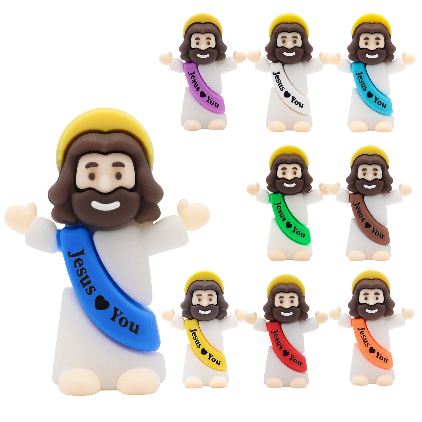 Mini Jesus Figures Jesus Love You