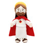 Jesus Plush Toy with Cape-Red