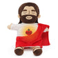 Breathing Jesus Plush Toy-Brown Sacred Heart of Jesus