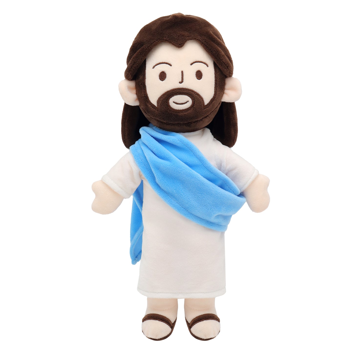 Jesus Plush Toy - Purple/Red/Blue