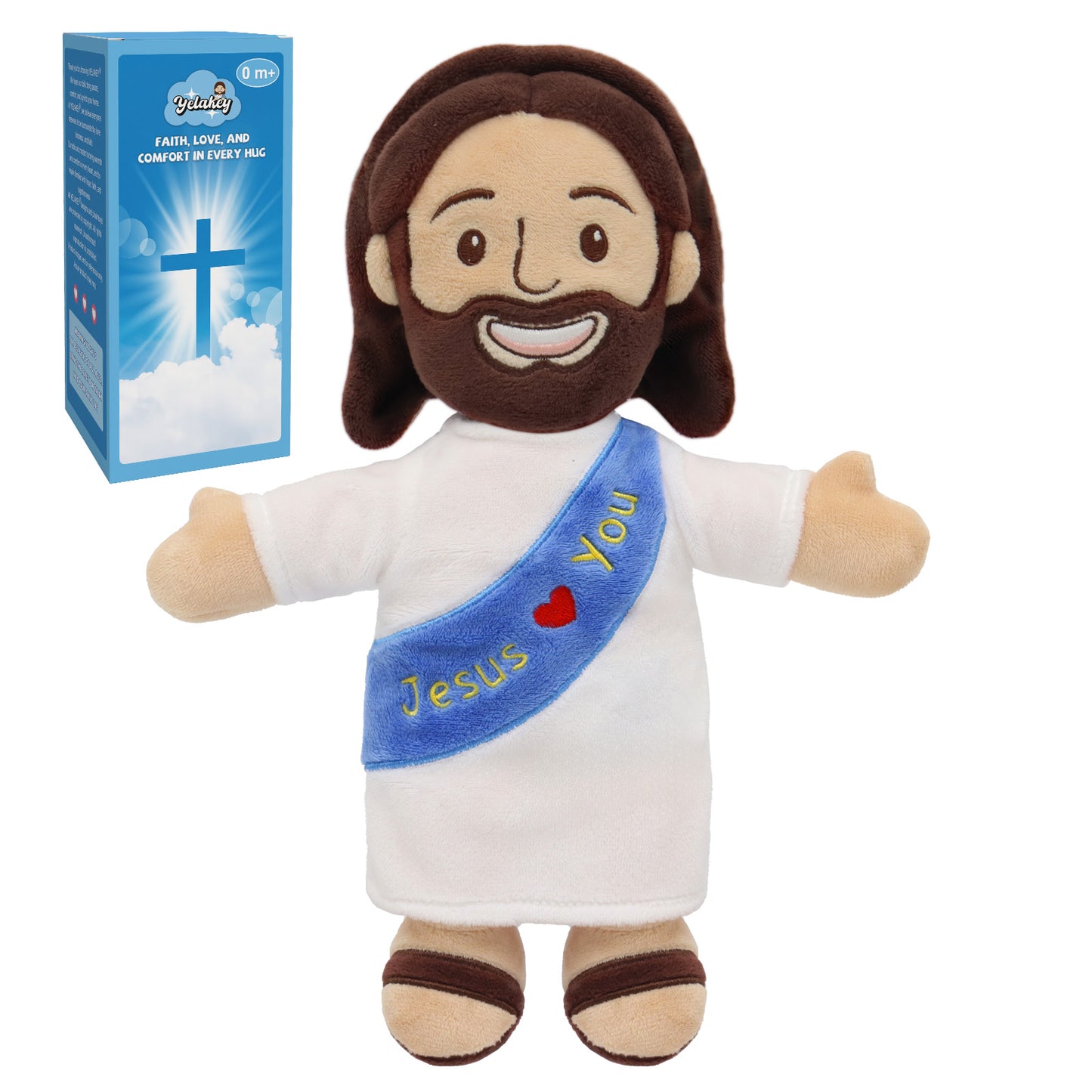 Big-Head Jesus Plush Toy