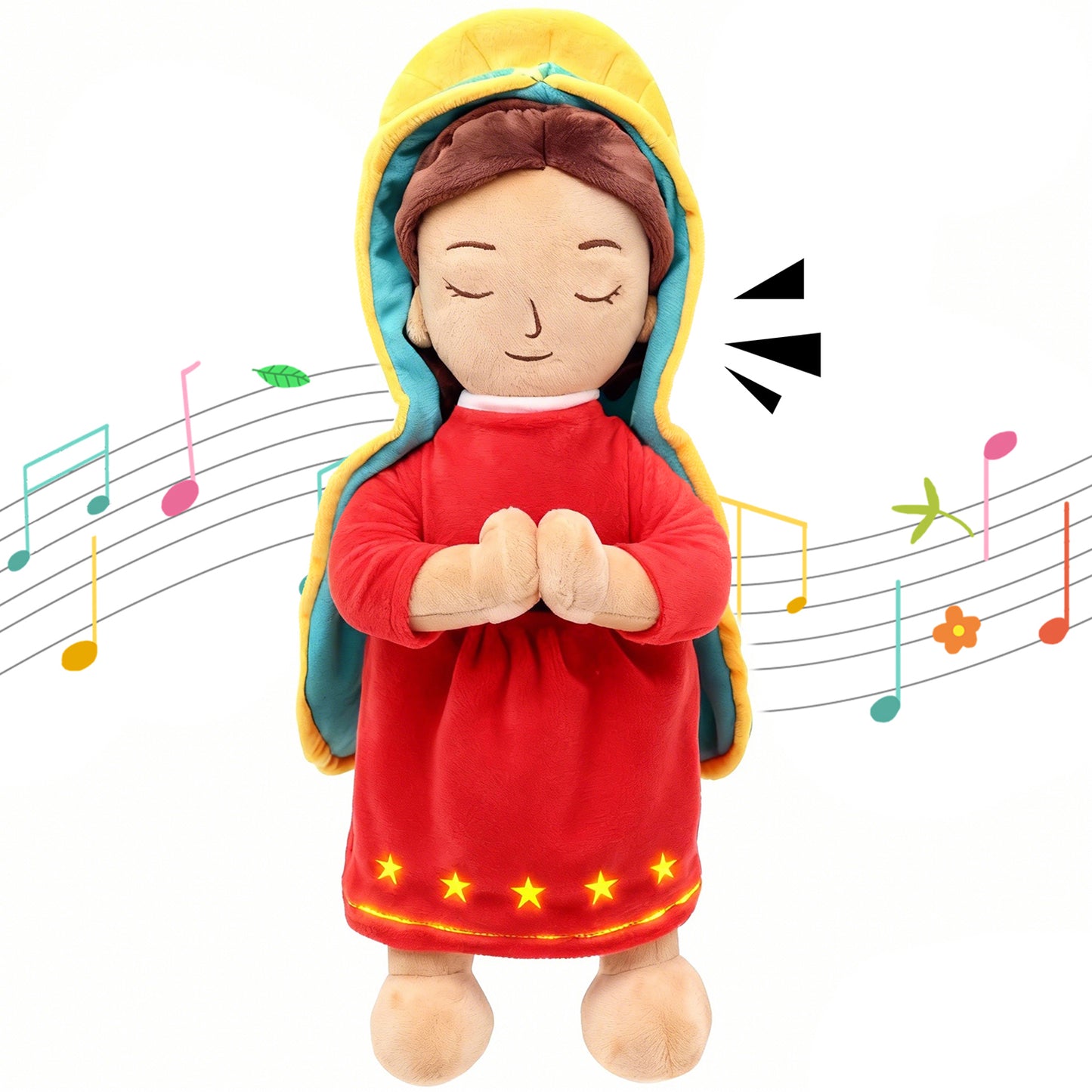 Talking Guadalupe Plush Toy