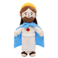 Jesus Plush Toy with Cape-Blue