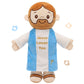 Jesus Plush Toy with Built-in Rattle