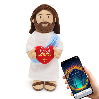 Love You Jesus Plush with NFC