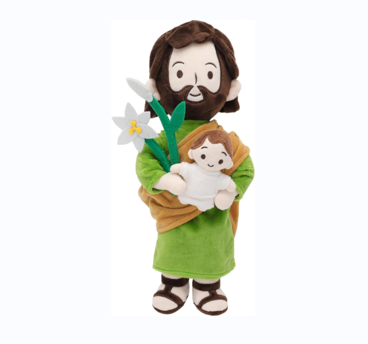 St. Joseph and Child Jesus Plush Toy