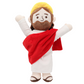 Jesus plush with Hands Upwards-Red