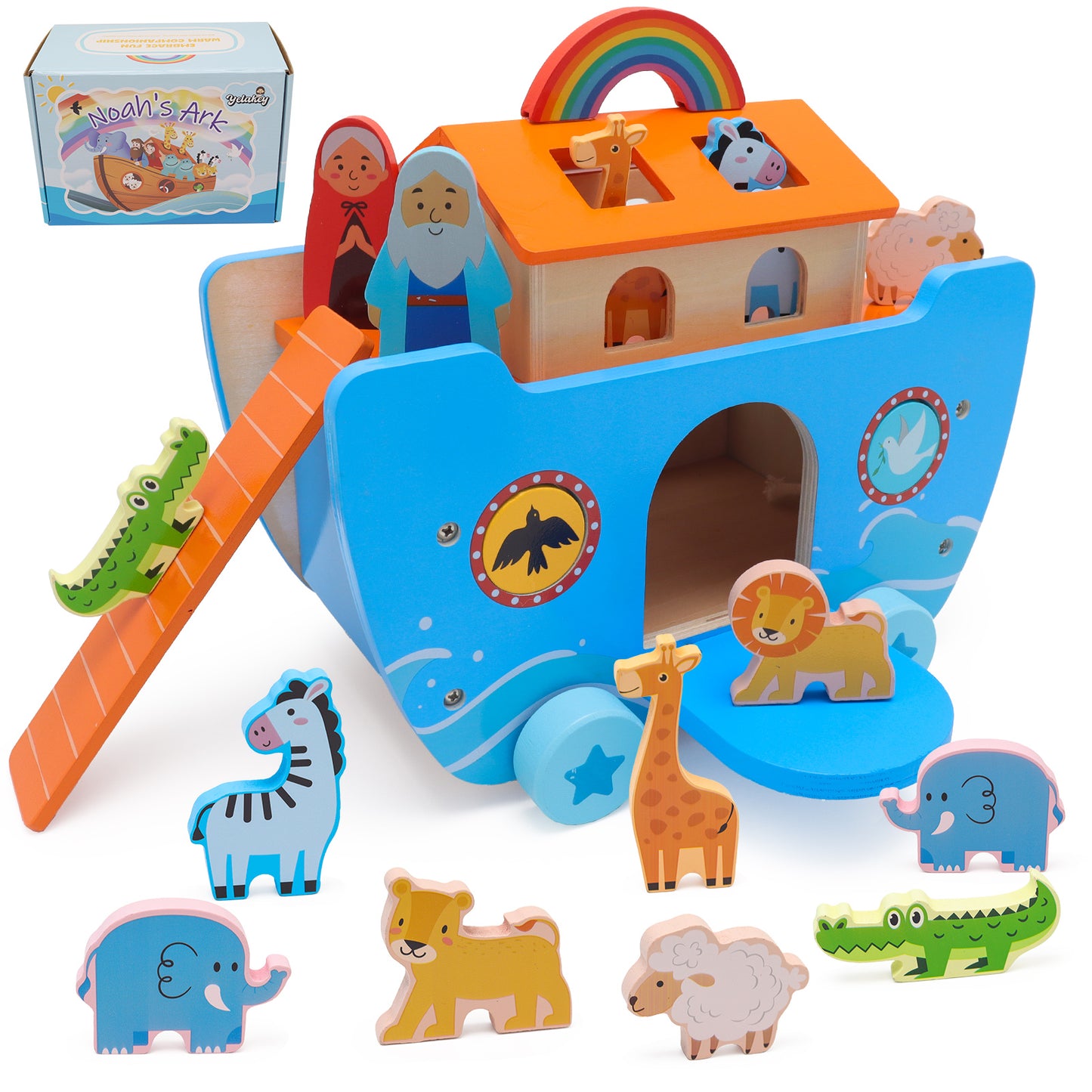 Noahs Ark Wooden Toy