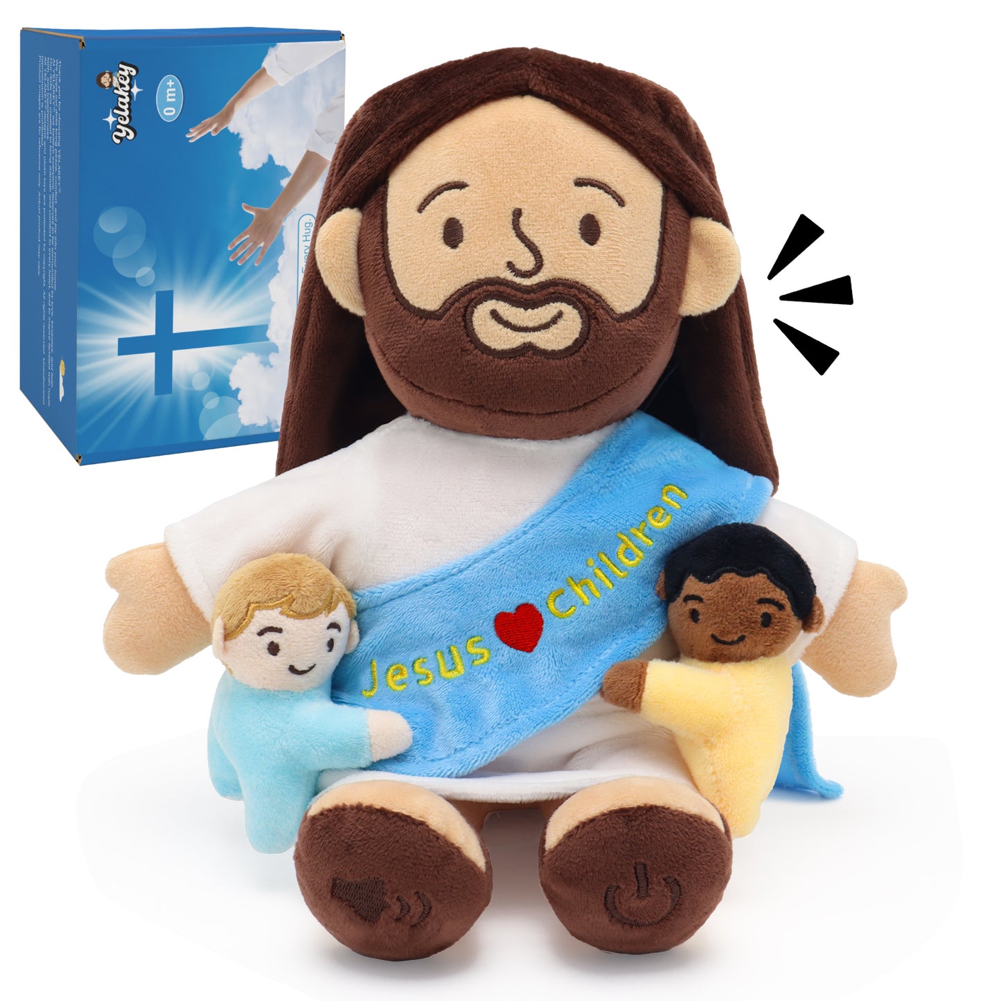 Jesus Loves Children Stuffed Doll