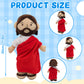 Red Jesus plush-Brown