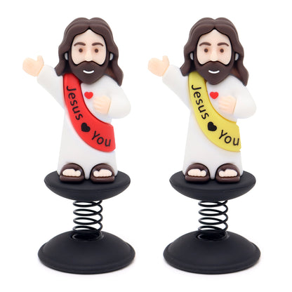 Bobblehead Jesus  with word