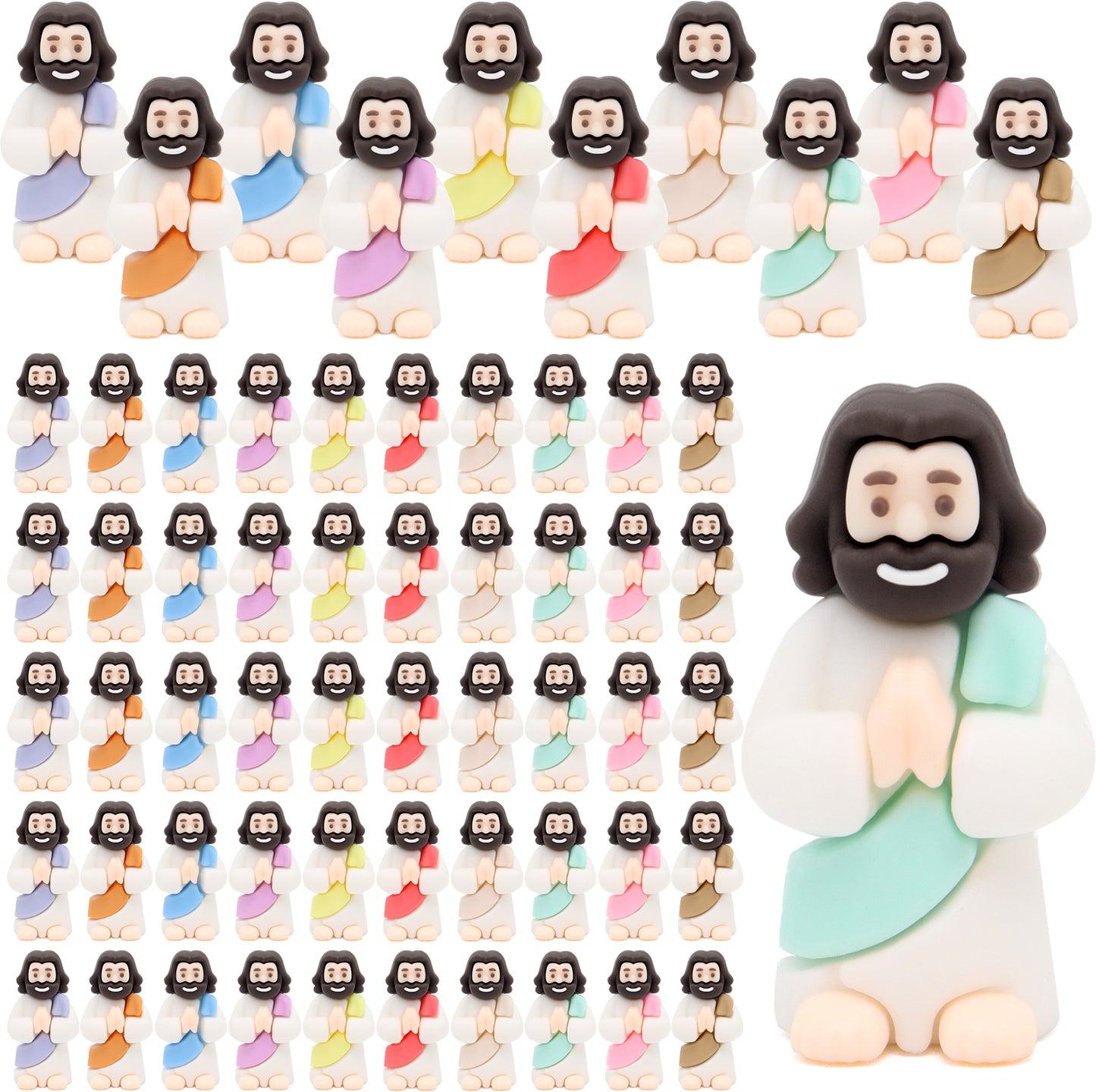 Praying Jesus Figures
