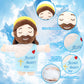 Cute Jesus Plush Toy with Halo