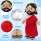 Red Jesus plush-Brown