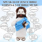 The Talking Jesus Plush Toy-Blue(White/Brown)