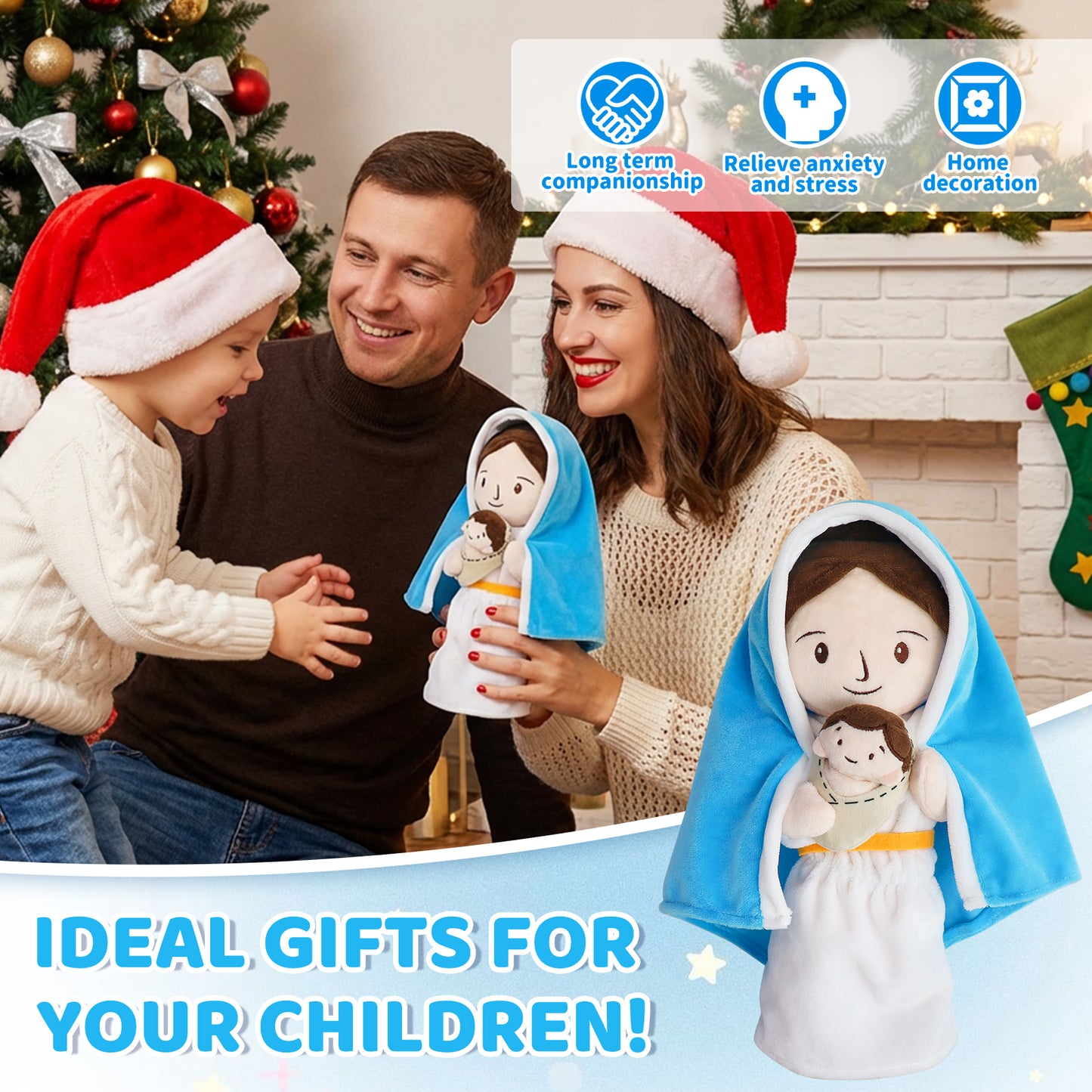 Virgin Mary Plush Toy