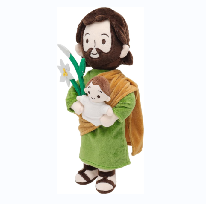 St. Joseph and Child Jesus Plush Toy