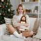 Jesus Plush with Red Gold-Trimmed Shawl