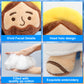 Blue Jesus plush with Hands Upwards-White/Brown