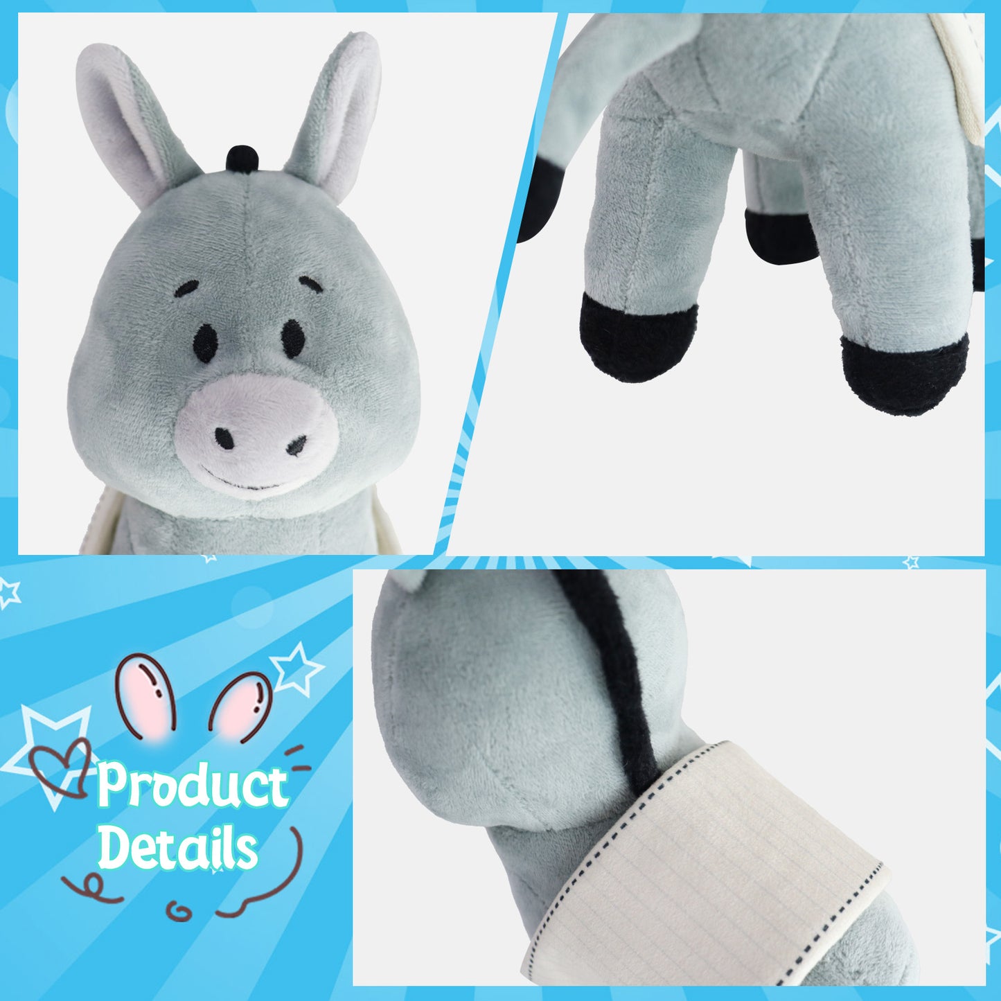 Jesus Rides a Donkey Plush Toy
